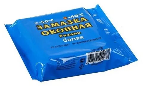 Замазка для окон белая