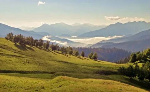 Предгорье и горы сообщение