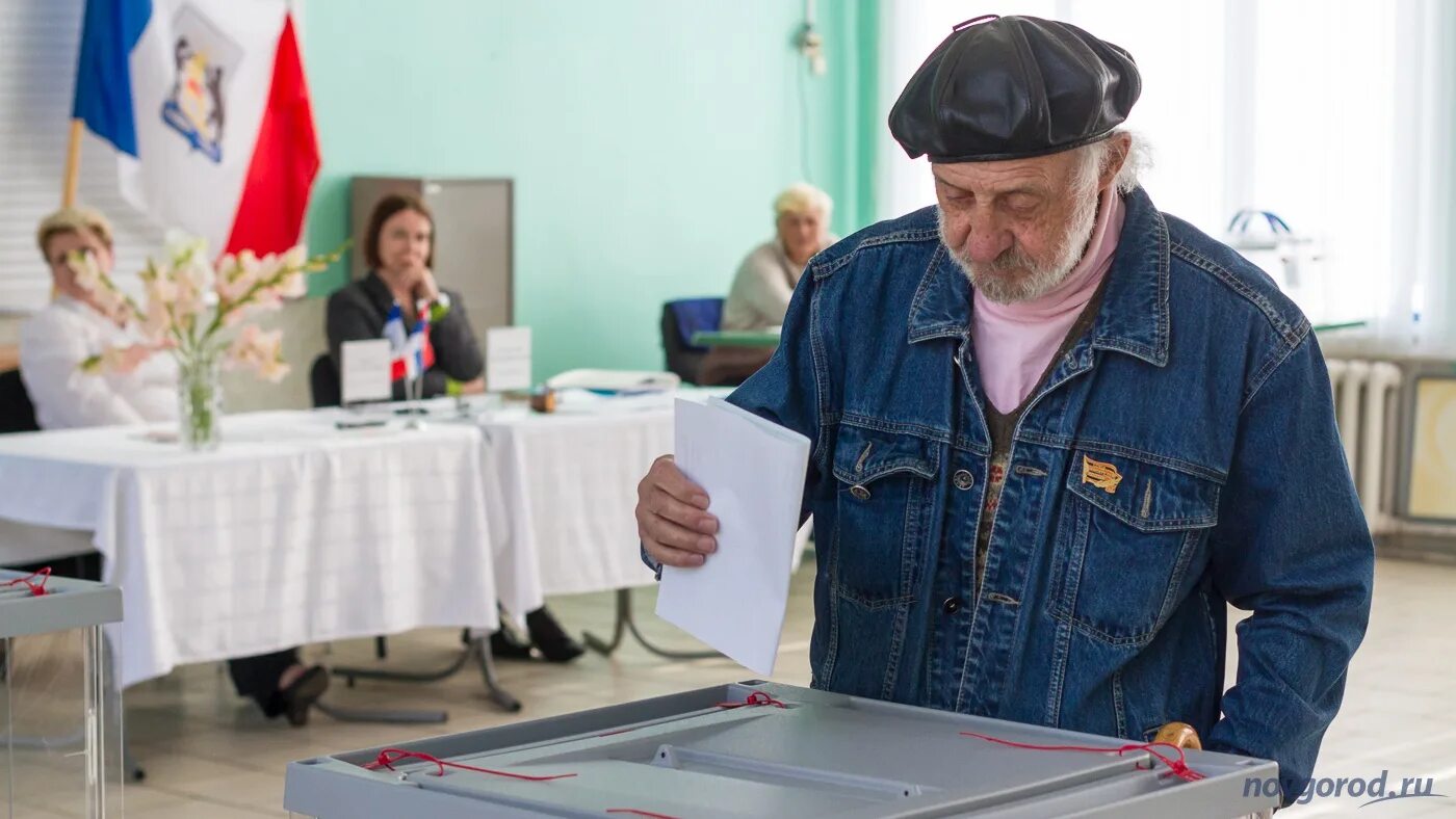 Явка в Новгородской области.