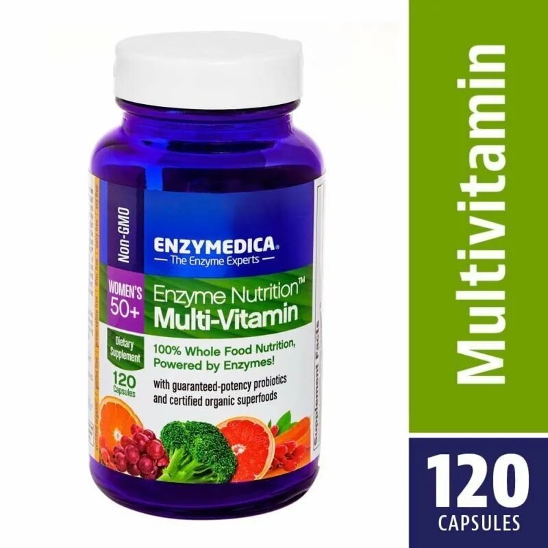 Мультивитамины non food. Ферментативное питание. Multivitamin.