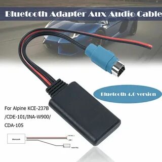 Alpine подключить блютуз