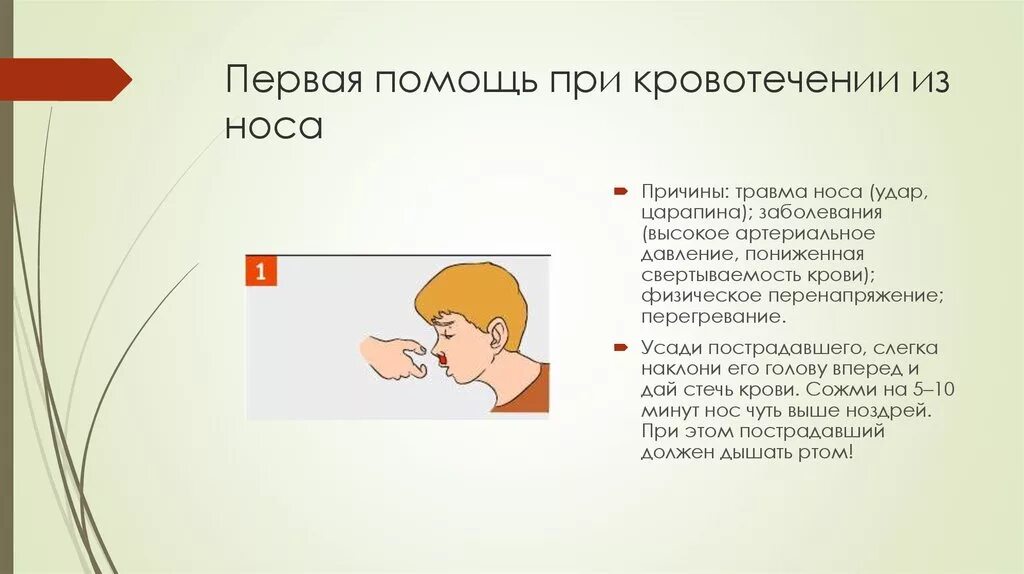 При носовом кровотечении наклонить голову вперед. Первая помощь при кровотечении из носа. Оказание ПМП при носовом кровотечении. Оказание первой помощи при травме носа. Оказание первой помощи при носовом кровотечении картинки.