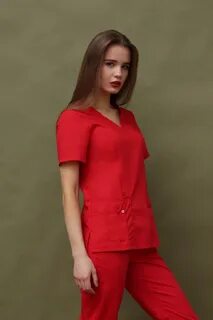 Red медицинская одежда
