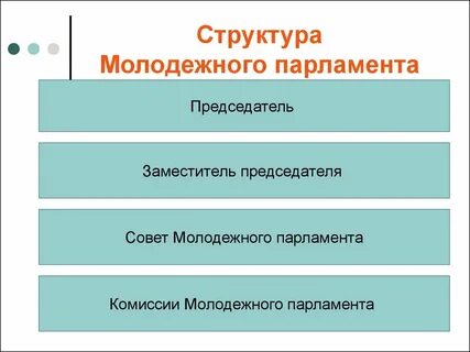 Структура молодежи