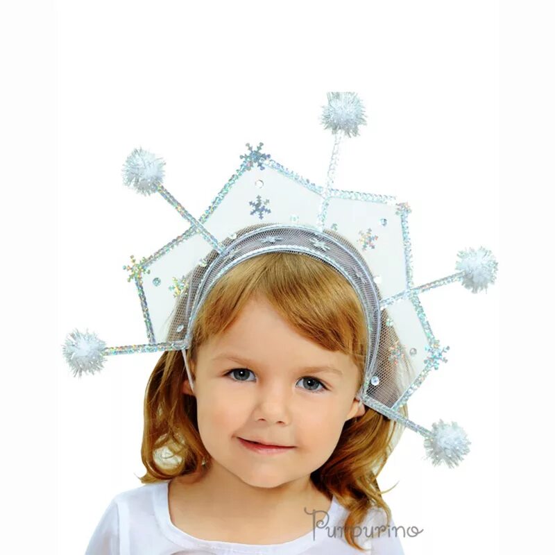 Головное украшение для костюма снежинка. Шляпка для девочки. Новогодний головной убор для девочки. Головное украшение для снежинки. Новогодняя корона для девочки.