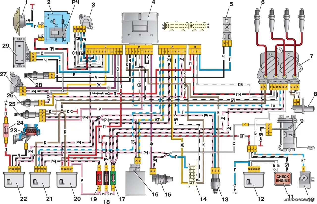 Проводка ВАЗ 2107 инжектор схема электрооборудования. Схема проводки ВАЗ 2107 инжекторная электрическая. Схема инжекторной проводки ВАЗ 2107. Схема электропроводки ВАЗ 2107 инжекторная.