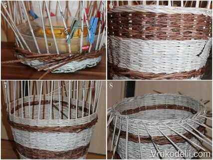 Как сплести корзину для начинающих