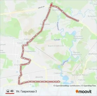 Маршрутный автобус 40