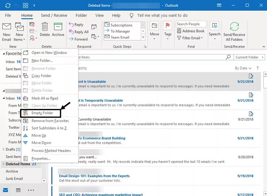 Send emails перевод. Sent items в outlook. sent и send разница. delete emails. message example in outlook.