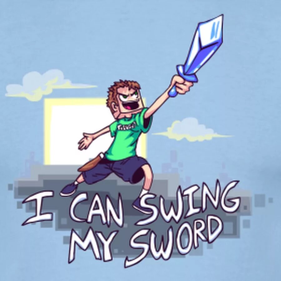 I can Swing my Sword. I can Swing my Sword Tobuscus на русском. Animated Tobuscus. I can swing