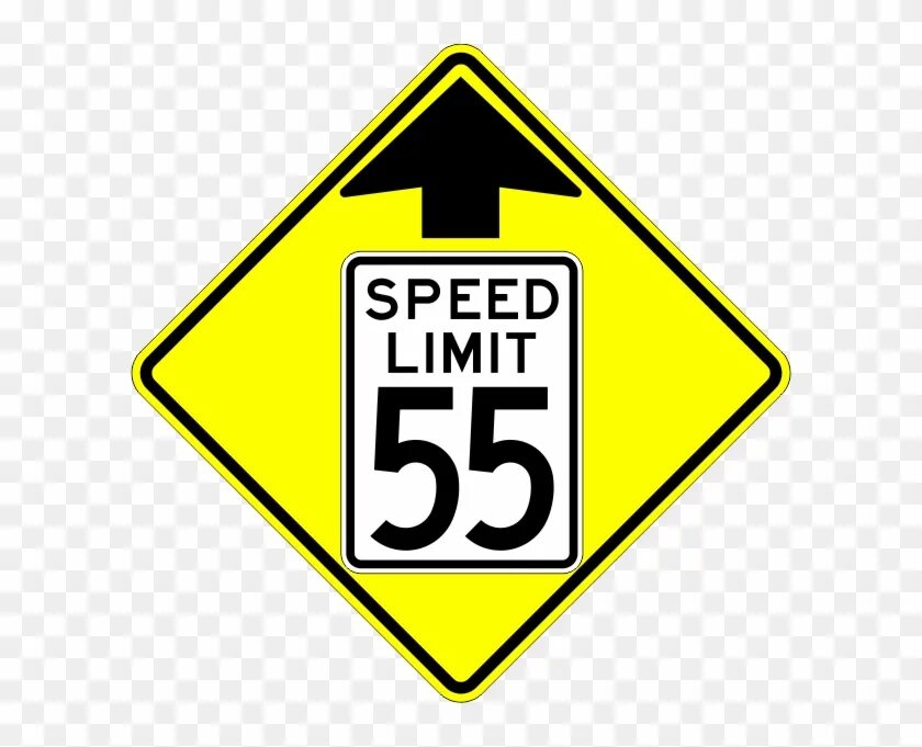 Render ahead limit. Speed limit 55. дорожные знаки в англии.