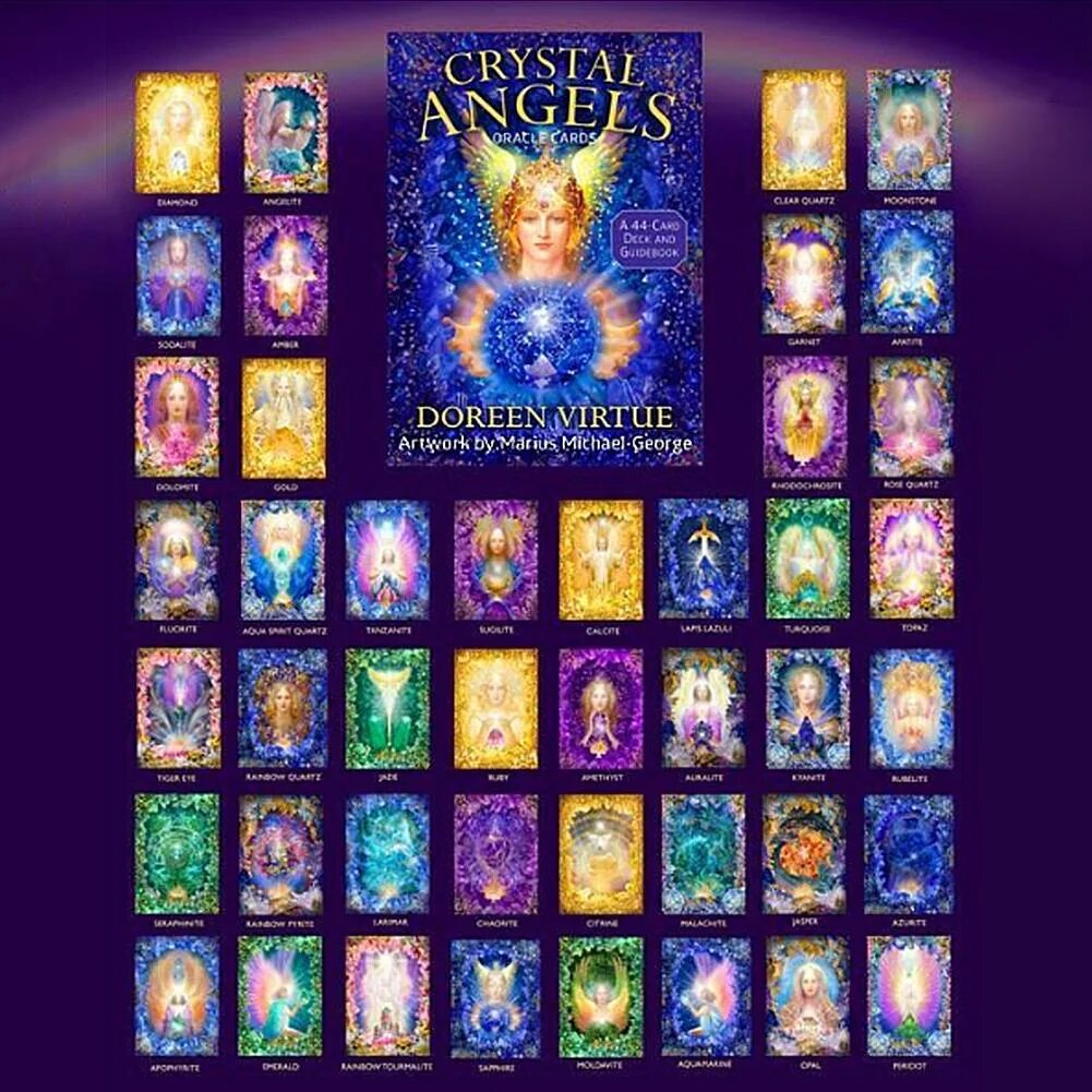 Карты crystal. Оракул Кристал Энджелс. Crystal Angels Oracle Cards. Карты "Таро". Карты оракул ангелов.