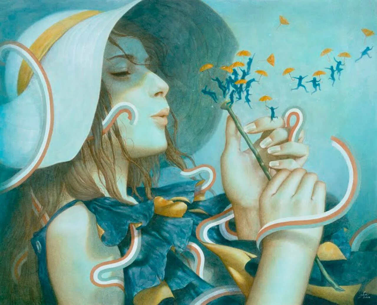 Двойственность отношения. Тран Нгуен (Tran Nguyen) картины. Художник - сюрреалист Jean-Claude Desplanques. Сюрреалистические картины тран Нгуен.