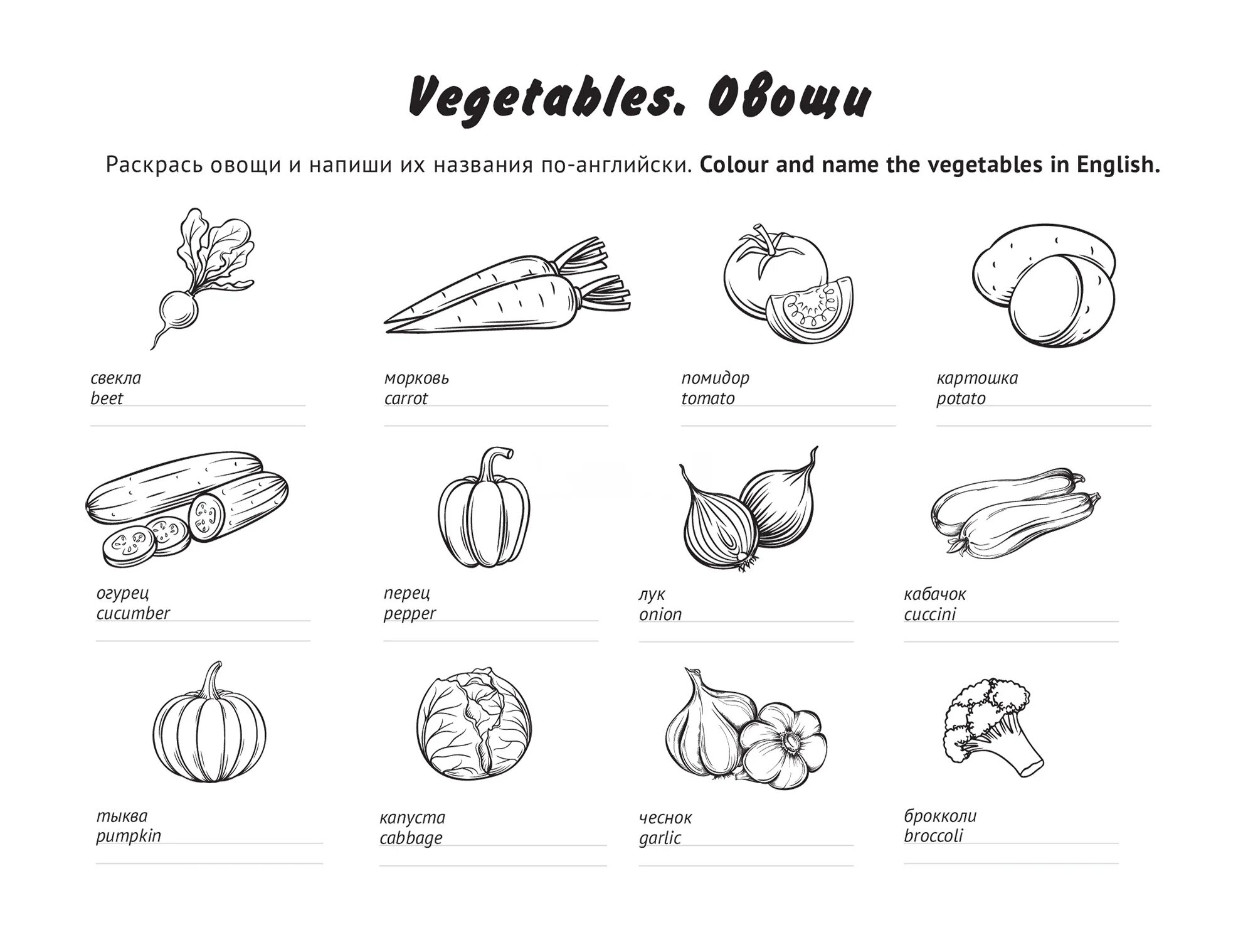 Рисую перевести на английский. Овощи на английском языке для детей. Овощи на английском для дошкольников. Овощи английский для дошколят карточки. Овощи на английском языке для детей раскраска.