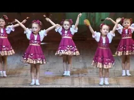 Русский танец для малышей