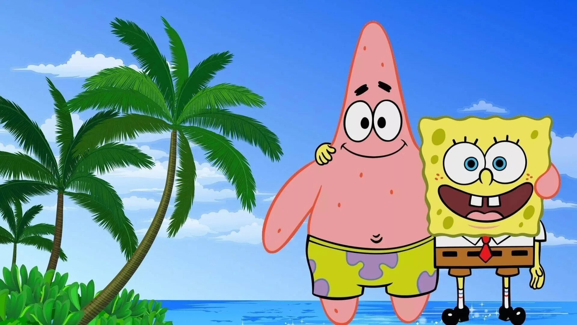 Spongebob patrick. Губка Боб квадратные штаны Патрик. Спанч Боб Патрик и Сэнди.