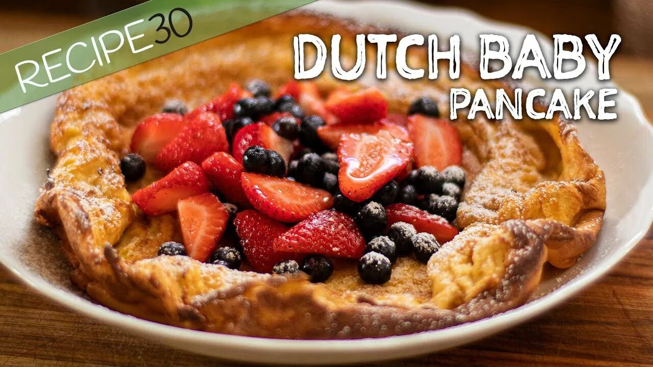 Dutch baby. Датч бэби. Dutch baby pancake. Голландский блин. Голландский блин.