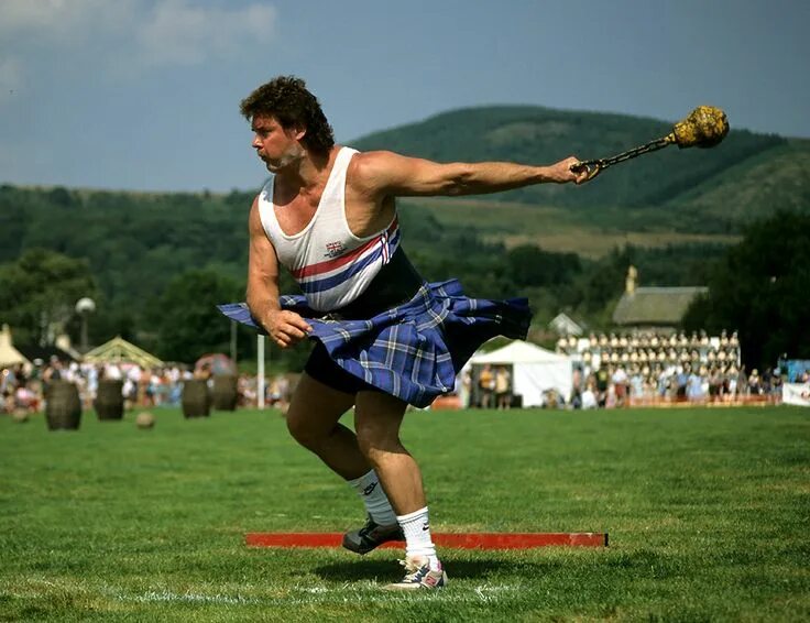 Hammer throw highland games