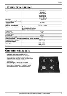 Документы на газовую плиту