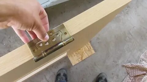 Врезка петель бабочек