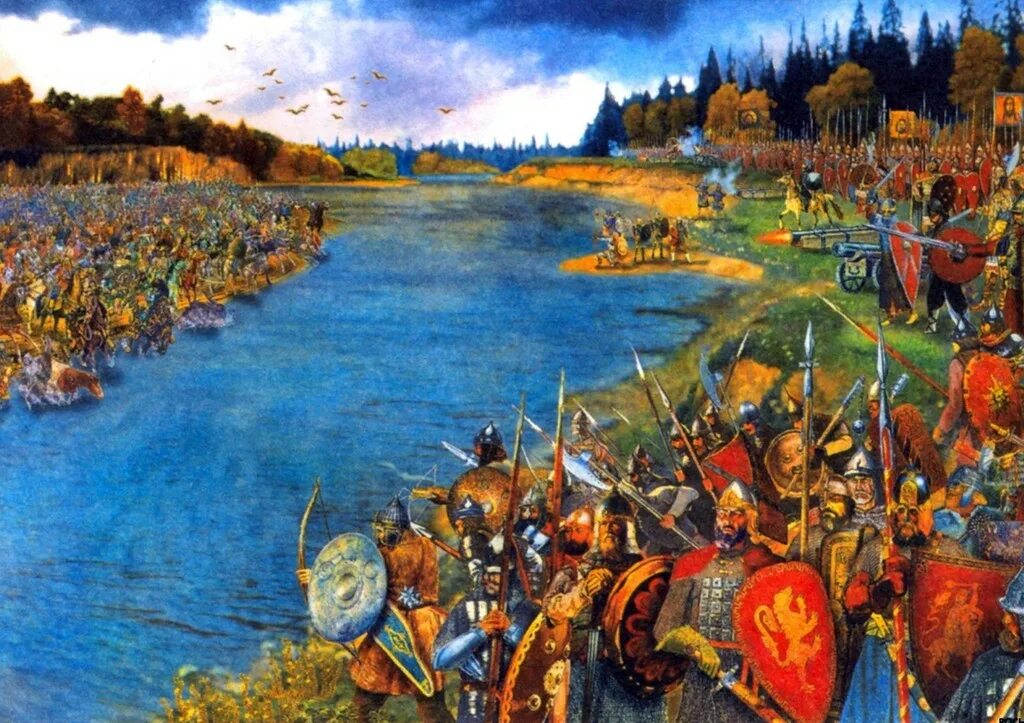 Татаро монгольское иго битва. Великое стояние на Угре 1480. 1480 Г стояние на реке Угре.