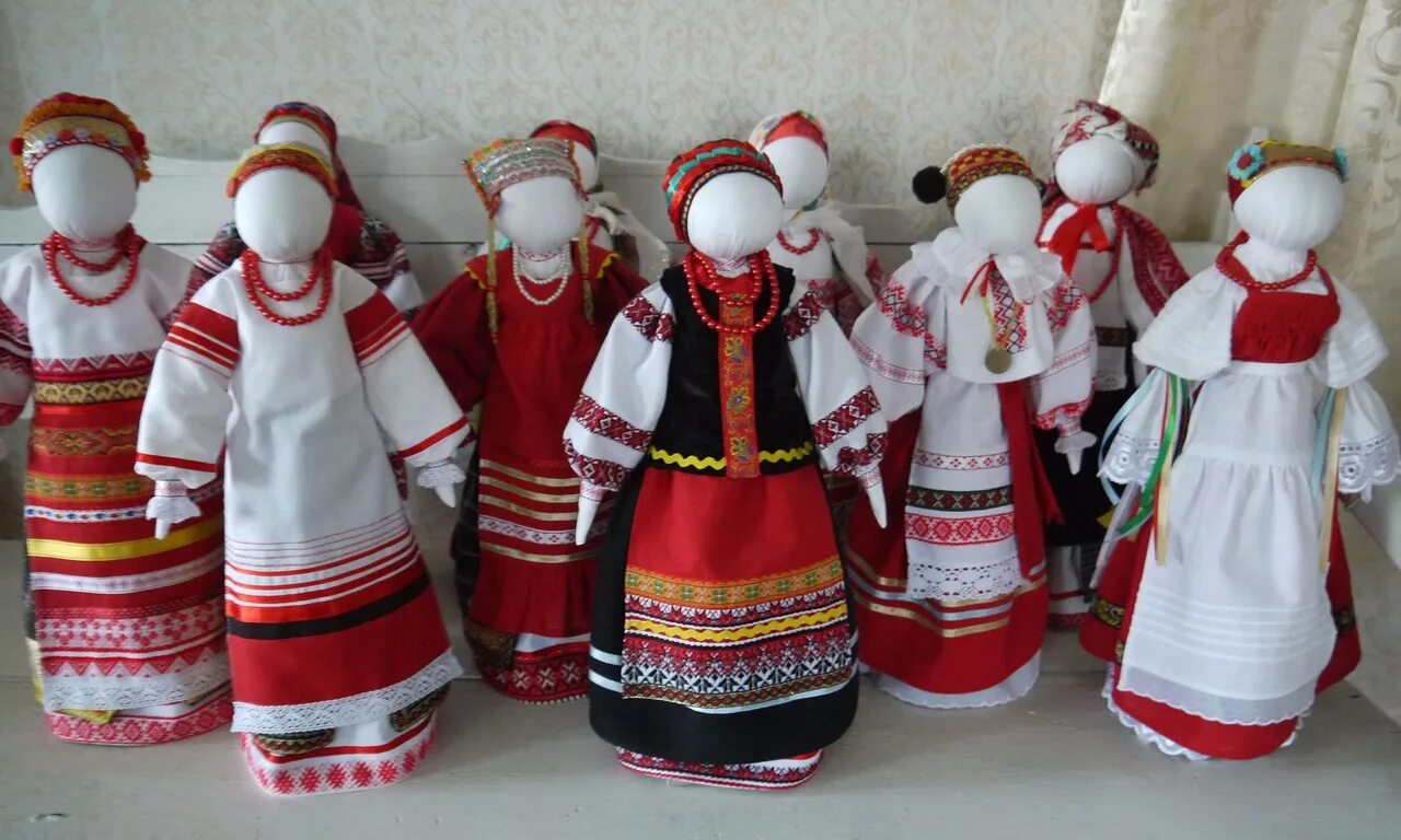 Куклы Ирины Аникановой народные. Народы брянской области