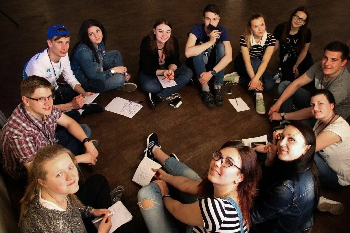 Современная молодежь. Группа молодежи. Самодеятельность молодежи. Творческая молодежь.