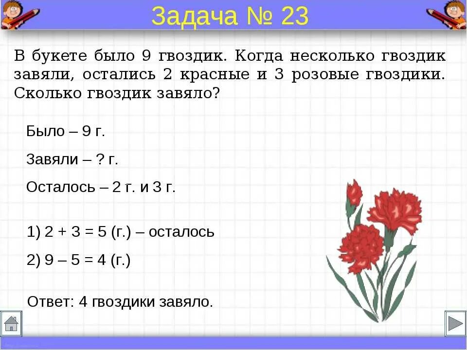 Задачи по математике 2 класс с ответами и решением. Задачи для второго класса с ответами. Решение задач по математике 2 класс. Задачи для 1 класса по математике с ответами.