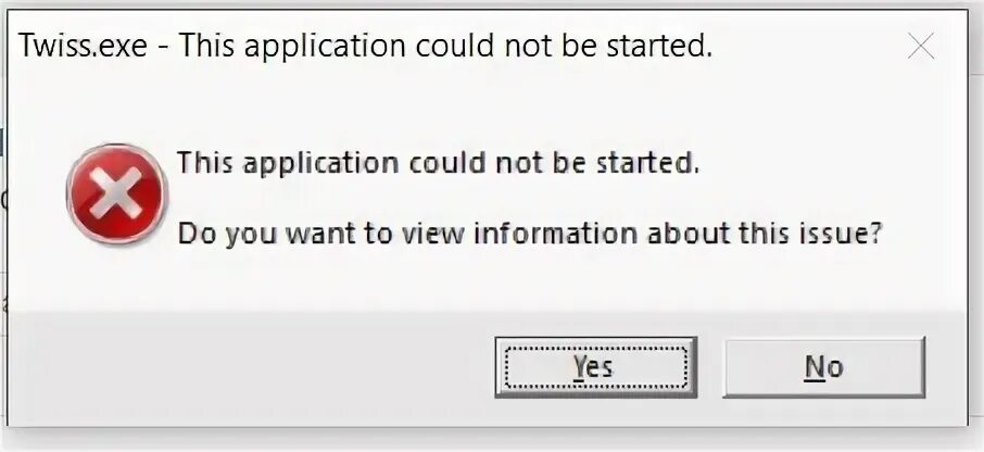 Asterios sorry this application cannot run