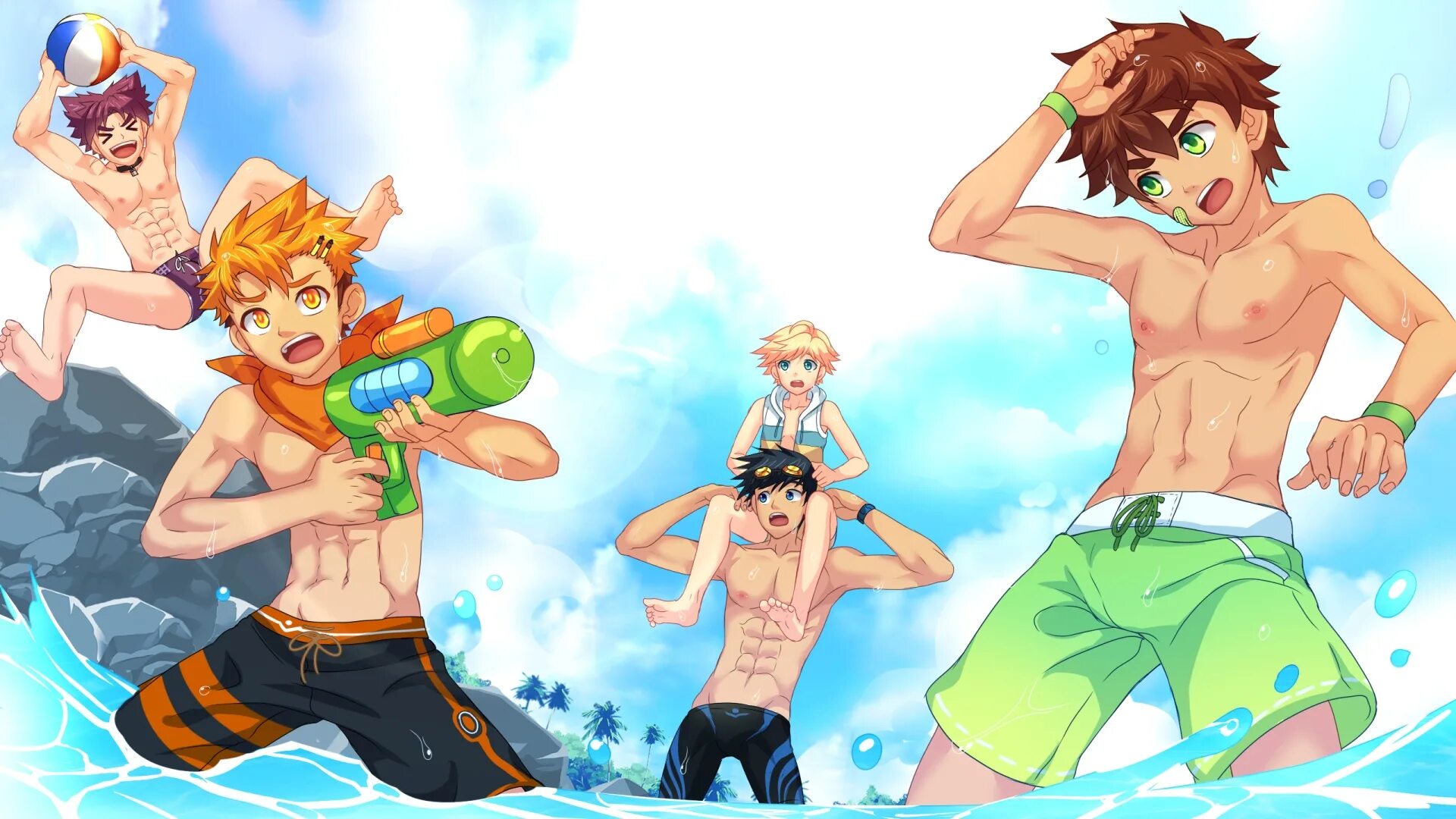 Camp buddy натсуми. Йоичи camp buddy. Лагерь друзей сцены. Кейтаро camp buddy. Нацумэ camp buddy.