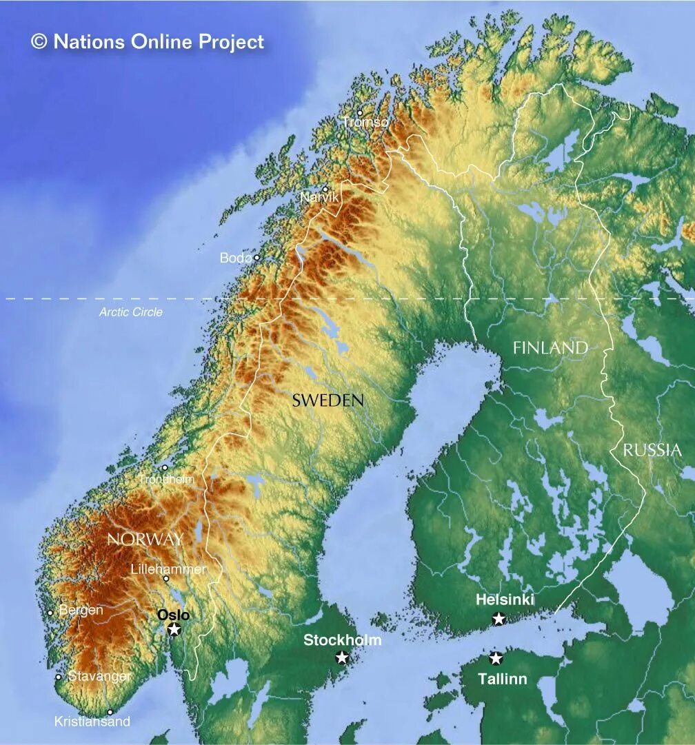 Особенности рельефа норвегии. Рельеф Швеции карта. Рельефная карта Швеции. Рельеф Норвегии карта. Швеция рельеф скандинавские горы.