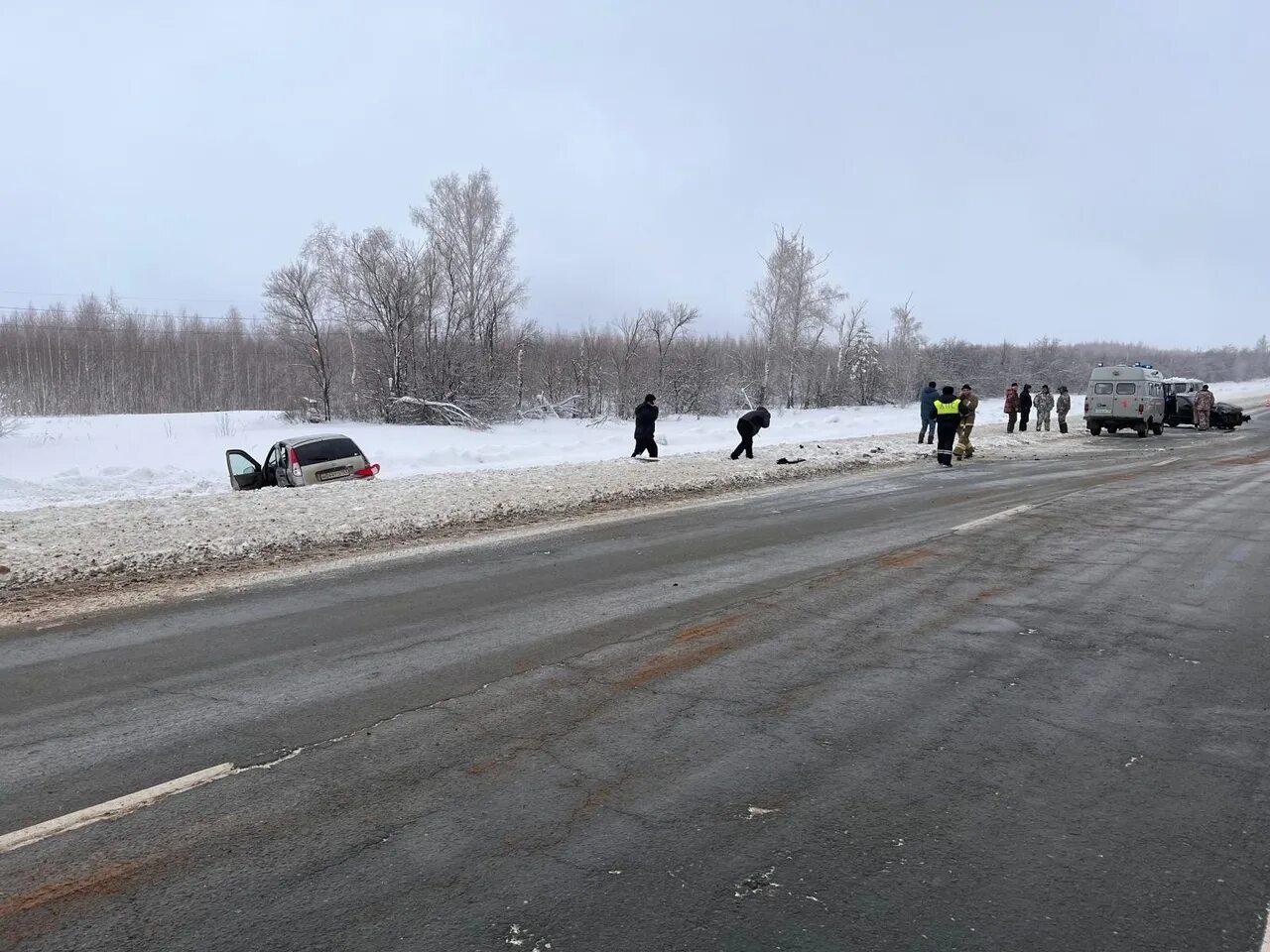 Ситуация в самарской области. Авария на трассе Самара Ульяновск. Трасса Самара. Димитровград обстановка на дорогах.