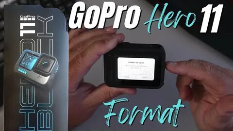 GoPro Hero 11 - How to Format SD Card - YouTube.
