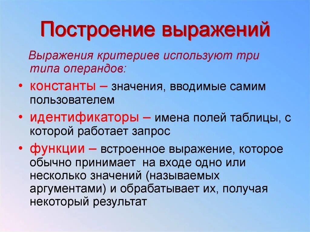 Построение фразы. Какие операторы используются для построения выражений. Строим фразу. Построение фразы в тексте. Непривычные условия