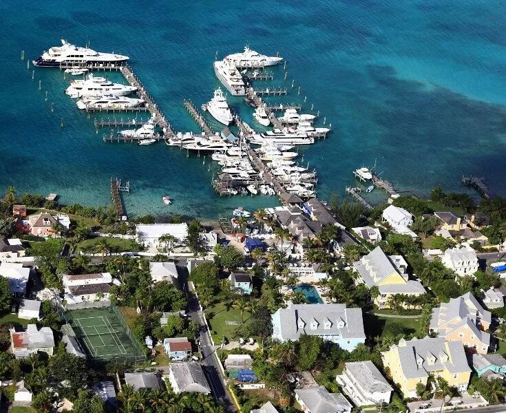 Гавань остров. Багамские острова ресторан. Quiet Island Harbor. Harbor island
