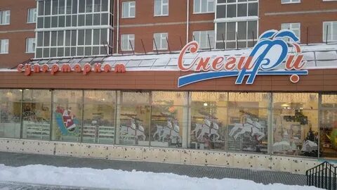 Снегири магазин