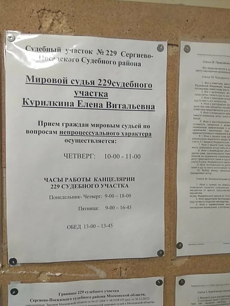 Часы приема судебных участков. 228 Мировой судебный участок Сергиев Посад. Сергиев Посад Вознесенская 55 судебный участок 228. Судья Курилкина Сергиев Посад. Судебный участок мирового судьи Московской области.