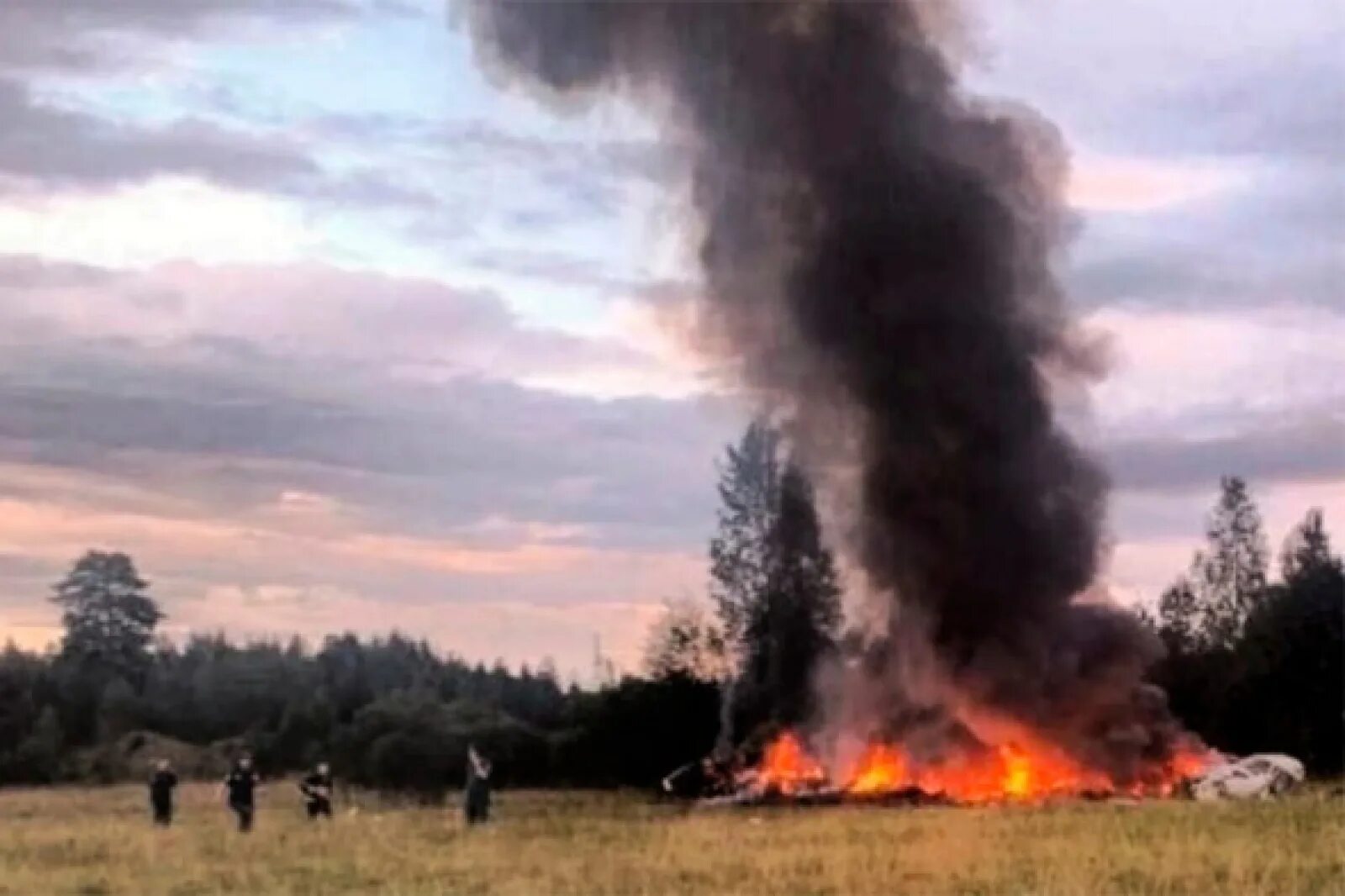 В Тверской области упал самолет. Самолет Пригожина. Пригожин авиакатастрофа фото.