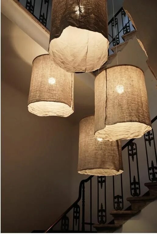 UNIQUE Mason Jar Light Chandelier Pendant Ceiling 7 Jars VINTAGE look Rustikale 
