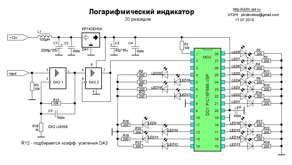 Индикатор уровня мощности