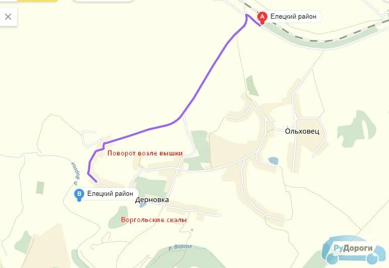 Елецкий маршрут