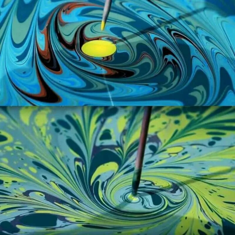 Картина водяными красками