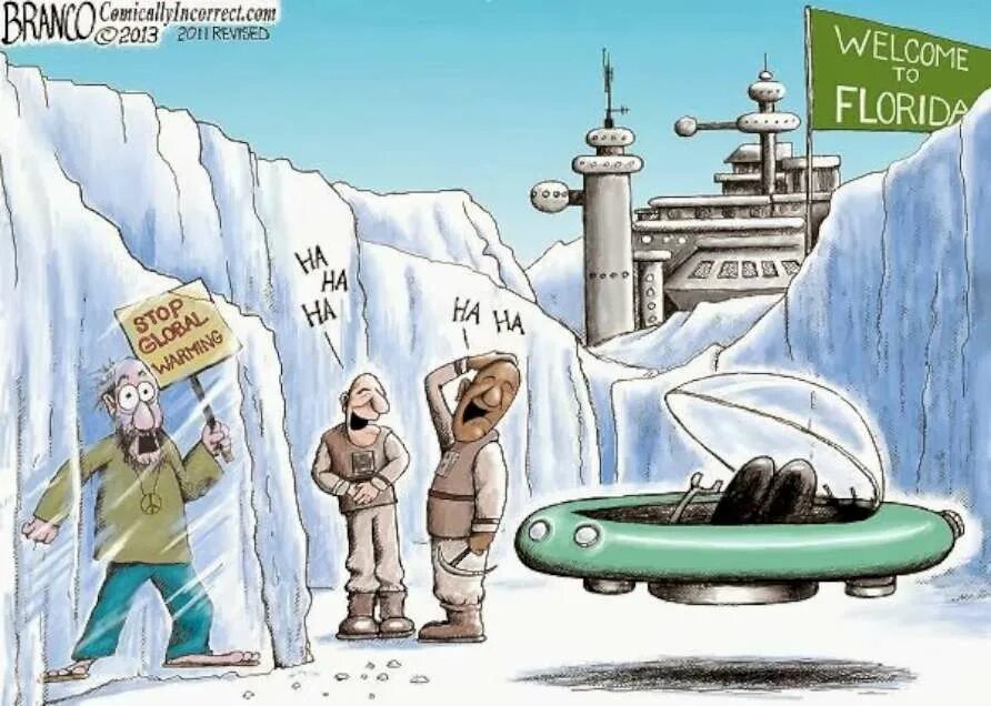 Some scientists doubt that global warming may