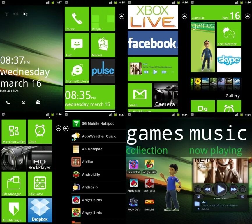 Set android home