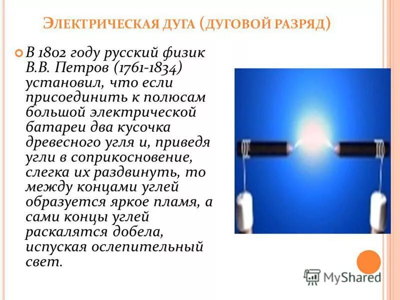 что представляет собой электрическая дуга. что такое электрическая дуга. электрическая дуга возникает. электрическая дуга возникает. вольтова дуга петрова.