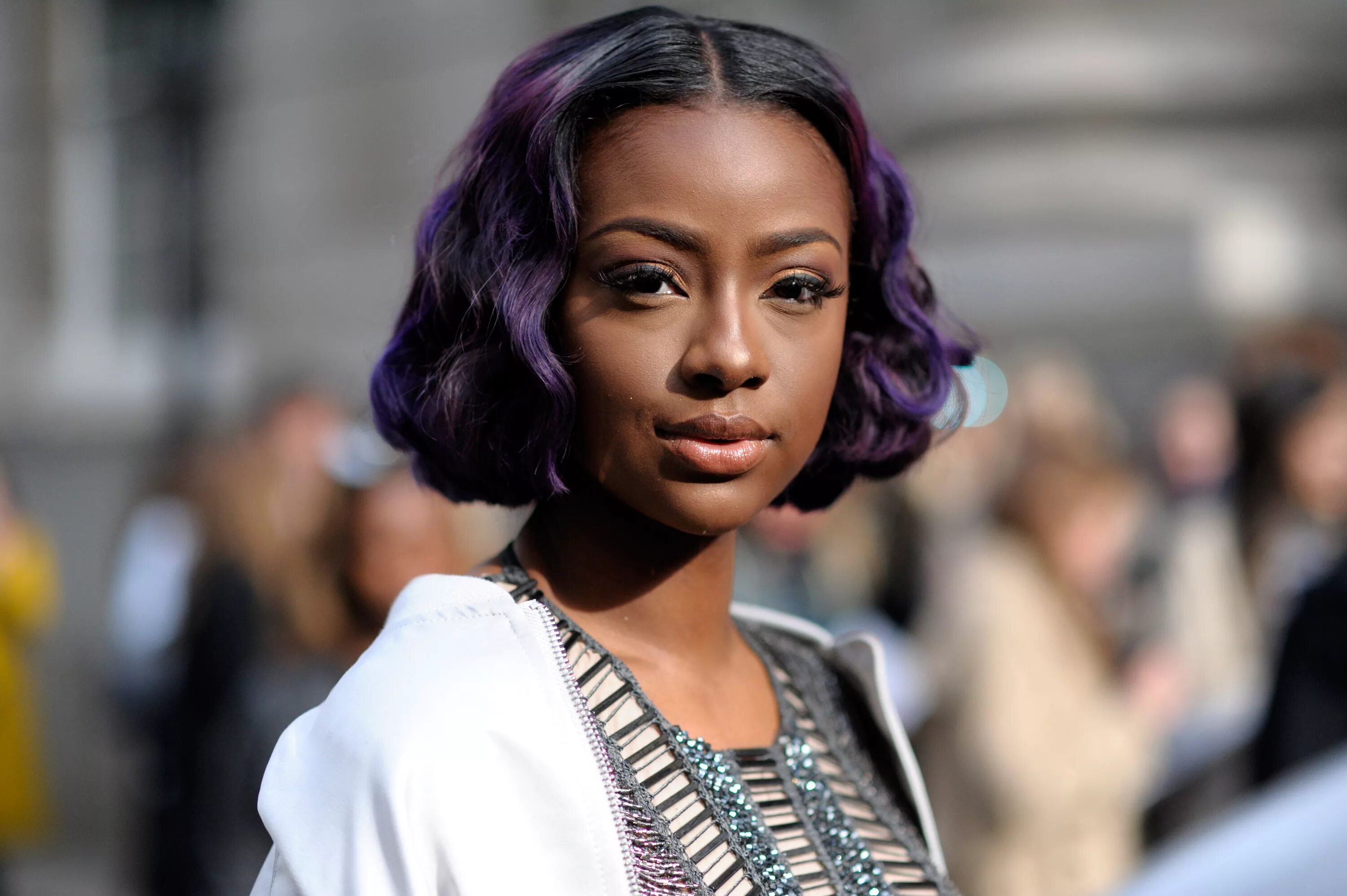 Justine Skye. Темнокожие девушки.