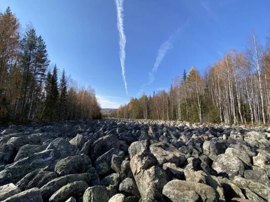 Каменная река в челябинской области - фото
