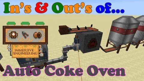 Immersive engineering печь