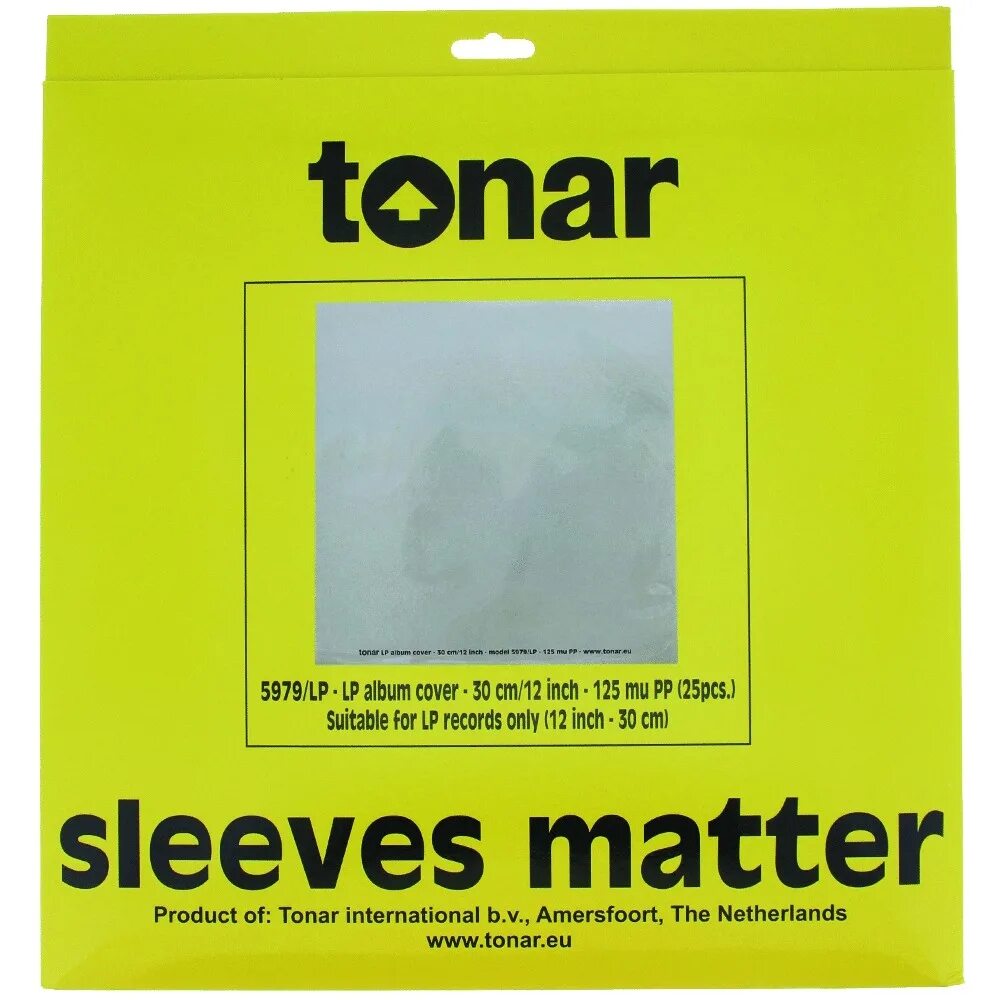 Размеры винила. Для виниловых пластинок Tonar. Tonar LP Outer Sleeve 12. Упаковка для винила. Габариты виниловой пластинки в упаковке.