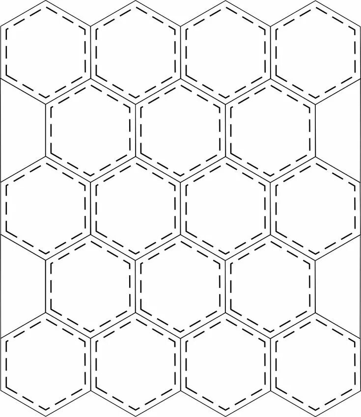 Блоки сота. Гексагон пэчворк. Узор из шестигранников. Трафарет для пэчворка. Трафарет Гексагон для пэчворка.